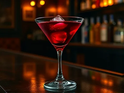 Lorraine Cocktail - At a Bar