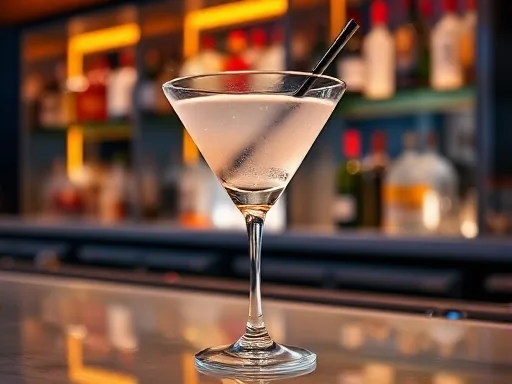 Lychee Martini - At a Bar