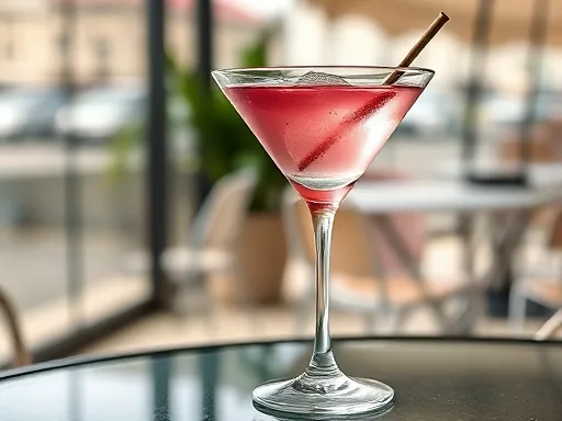 Lychee Martini - Outdoors