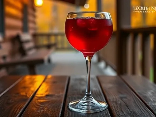 Lychee Nut Cocktail - Outdoors