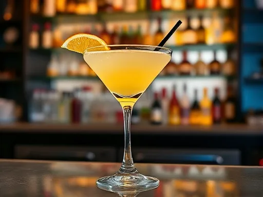 Mad Melon Cocktail - At a Bar