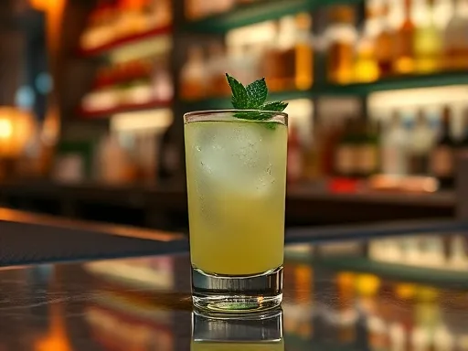 Madison Avenue Cocktail - At a Bar