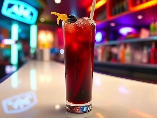 Malibu Cherry - At a Bar