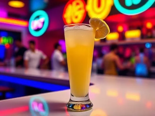 Malibu Juice - At a Bar