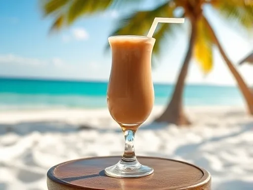 Malibu Mocha Milkshake - Outdoors