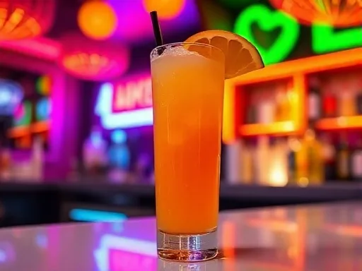 Malibu Peach - At a Bar
