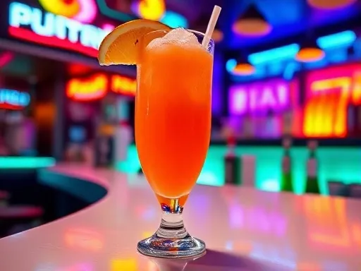 Malibu Rum Rusher - At a Bar