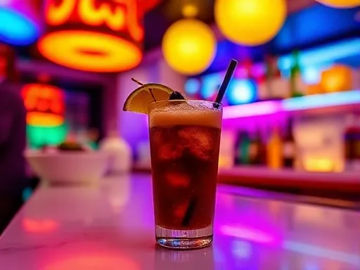 Malibu and Soda - At a Bar