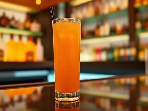 Mandarin Crush - At a Bar