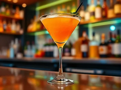 Mandarin Daiquiri - At a Bar