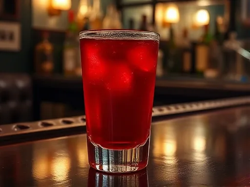 Mandrin Cherry Smash - At a Bar