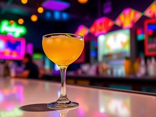 Mango Margarita #2 - At a Bar