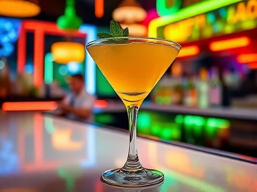 Mango Mint - At a Bar