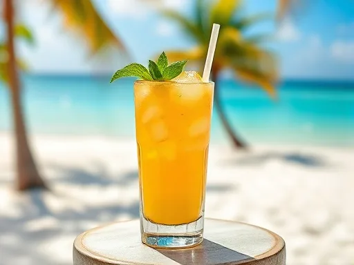 Mango Mojito - Outdoors