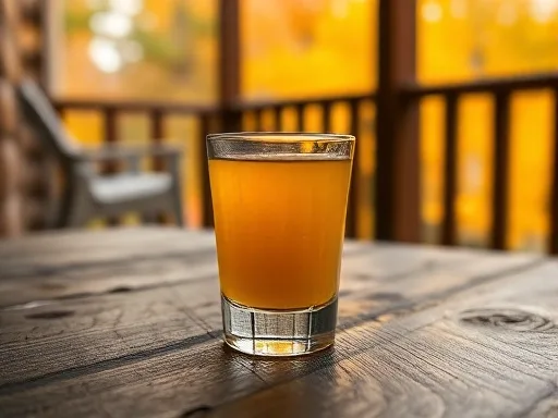 Maple Syrup Shot - Outdoors