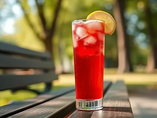 Maraschino Collins - Outdoors
