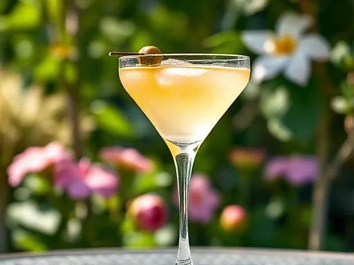 Martini Cocktail - Outdoors
