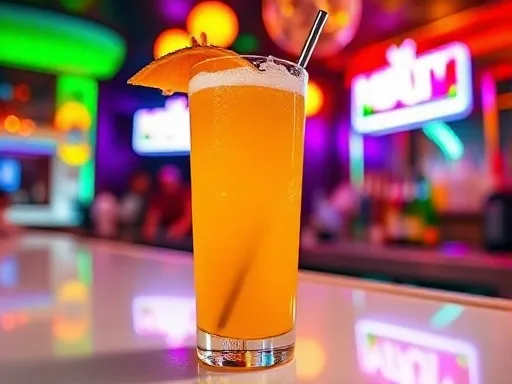 Maui Cocktail - At a Bar
