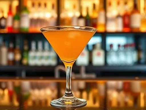 Maurice Cocktail - At a Bar