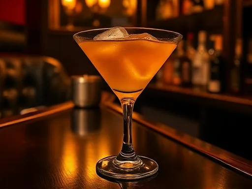 Mayflower Cocktail - At a Bar
