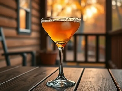 Mayflower Cocktail - Outdoors
