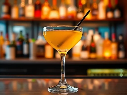 Mayflower Martini - At a Bar
