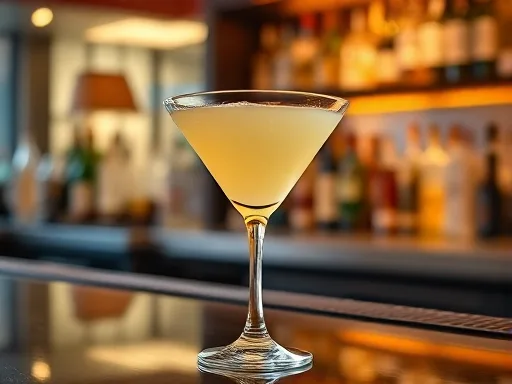 Melon Cocktail - At a Bar