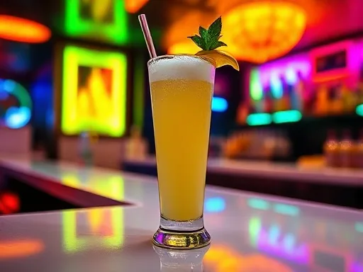 Melon Island - At a Bar