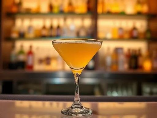 Melon Martini - At a Bar