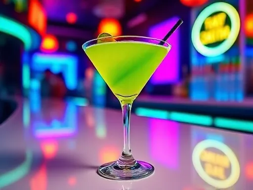 Melon Sour - At a Bar