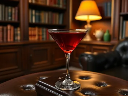 Merry Widow Cocktail - At Home