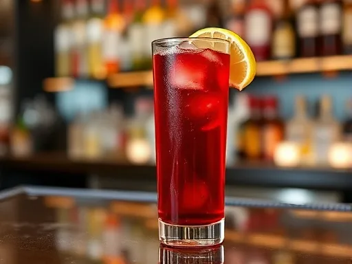 Merry Widow Fizz - At a Bar