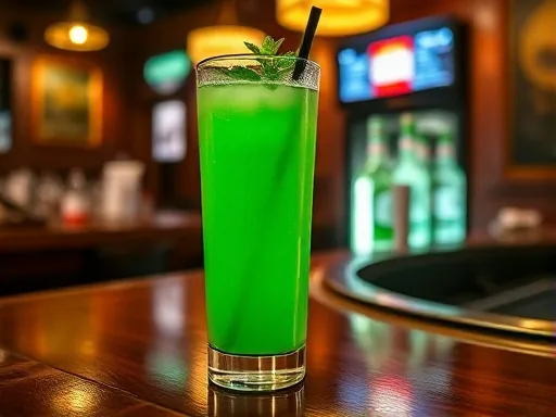 Mexican Flag - At a Bar