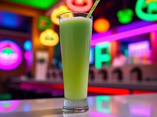 Midori Green Russian - At a Bar