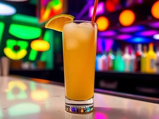 Midori Mai Tai - At a Bar
