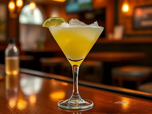 Midori Margarita - At a Bar