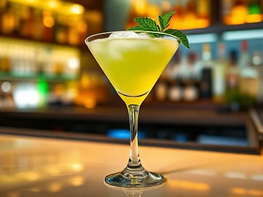 Mint Daiquiri - At a Bar