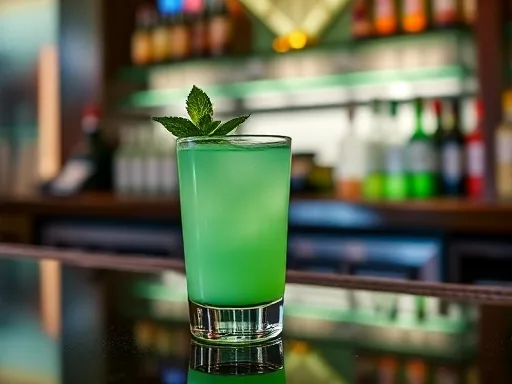 Mint Melt-Away - At a Bar