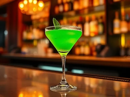 Minttini - At a Bar
