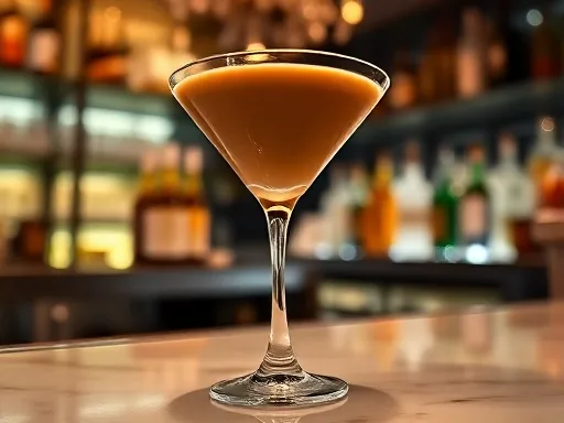 Mocha Blanca Martini - At a Bar