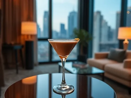 Mocha Blanca Martini - At Home
