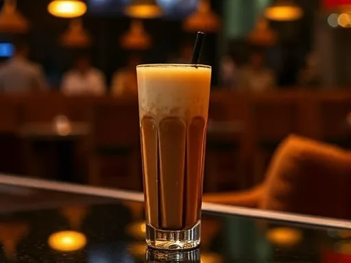Mocha Freeze - At a Bar