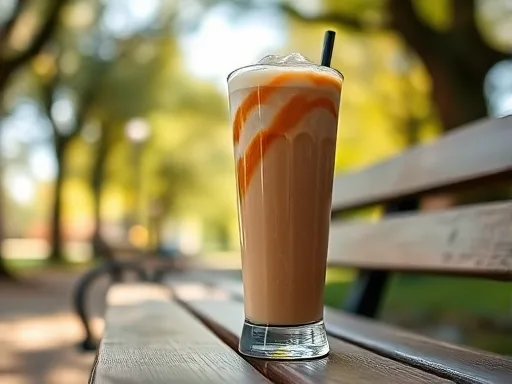 Mocha Freeze - Outdoors