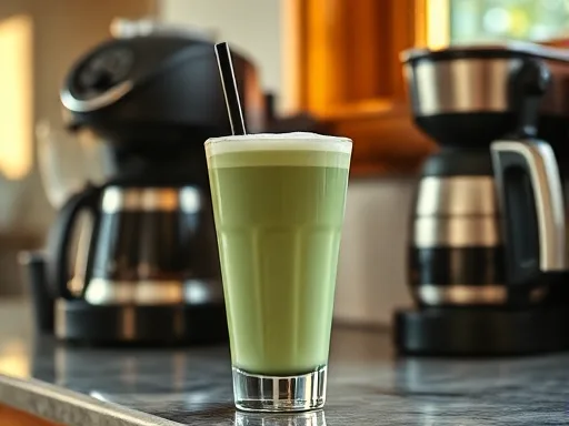 Mocha Mint Cappuccino - At Home