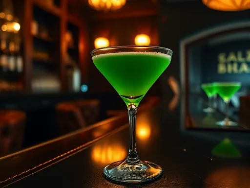 Mocha Mint - At a Bar