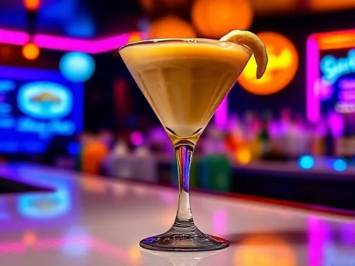 Mocha Mudslide Milkshake - At a Bar