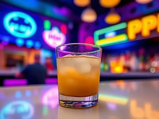 Moles Juice - At a Bar