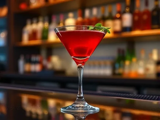 Moll Flanders Cocktail - At a Bar