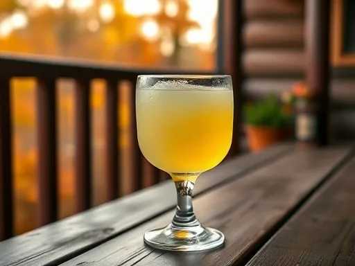 Montreal Gin Sour - Outdoors