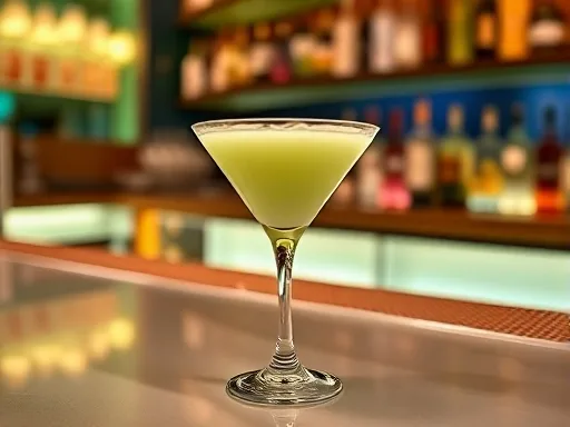 Moon Inn Cocktail - At a Bar